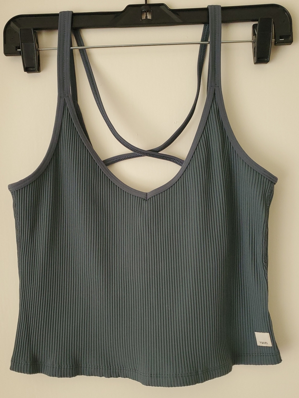 Vuori Rib Crop Tank - Picture 2 of 5